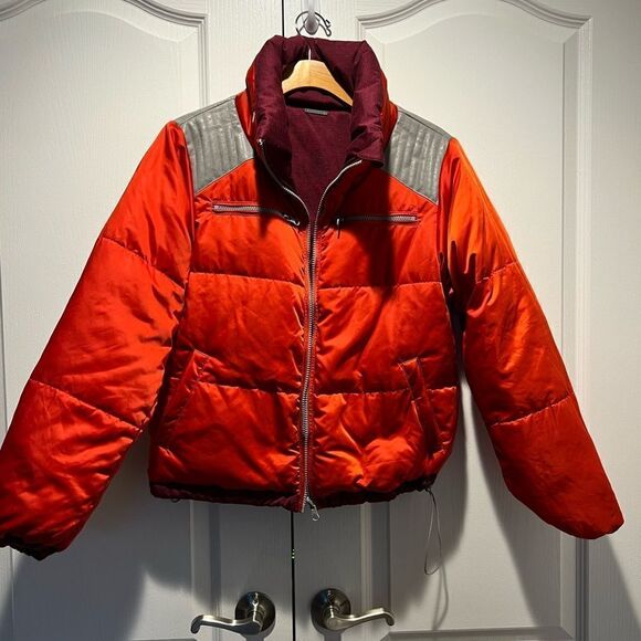 Blanc Noir Women's Reversible Puffer Jacket - Picture 2 of 7